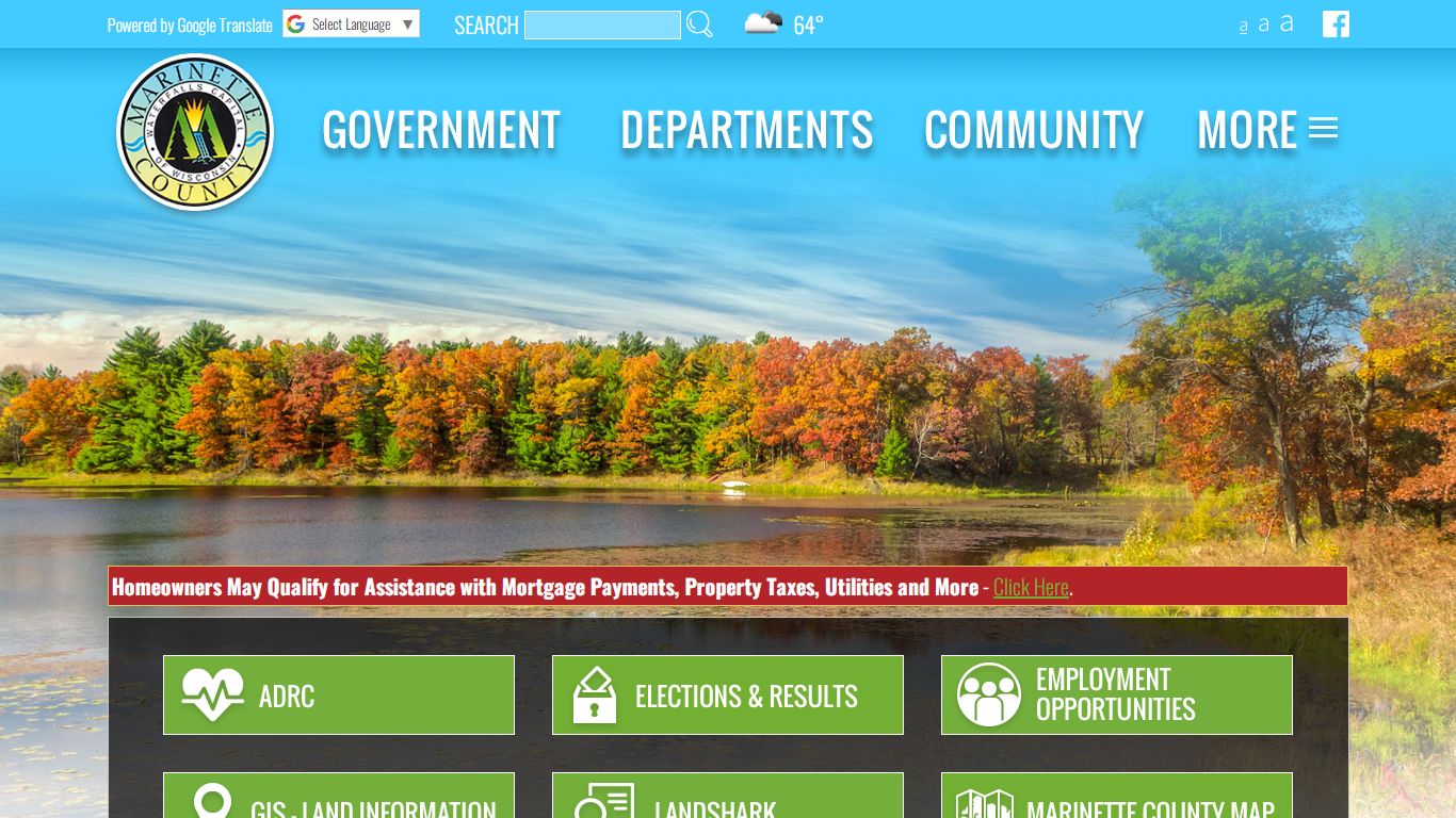 The Official Marinette County Government Website